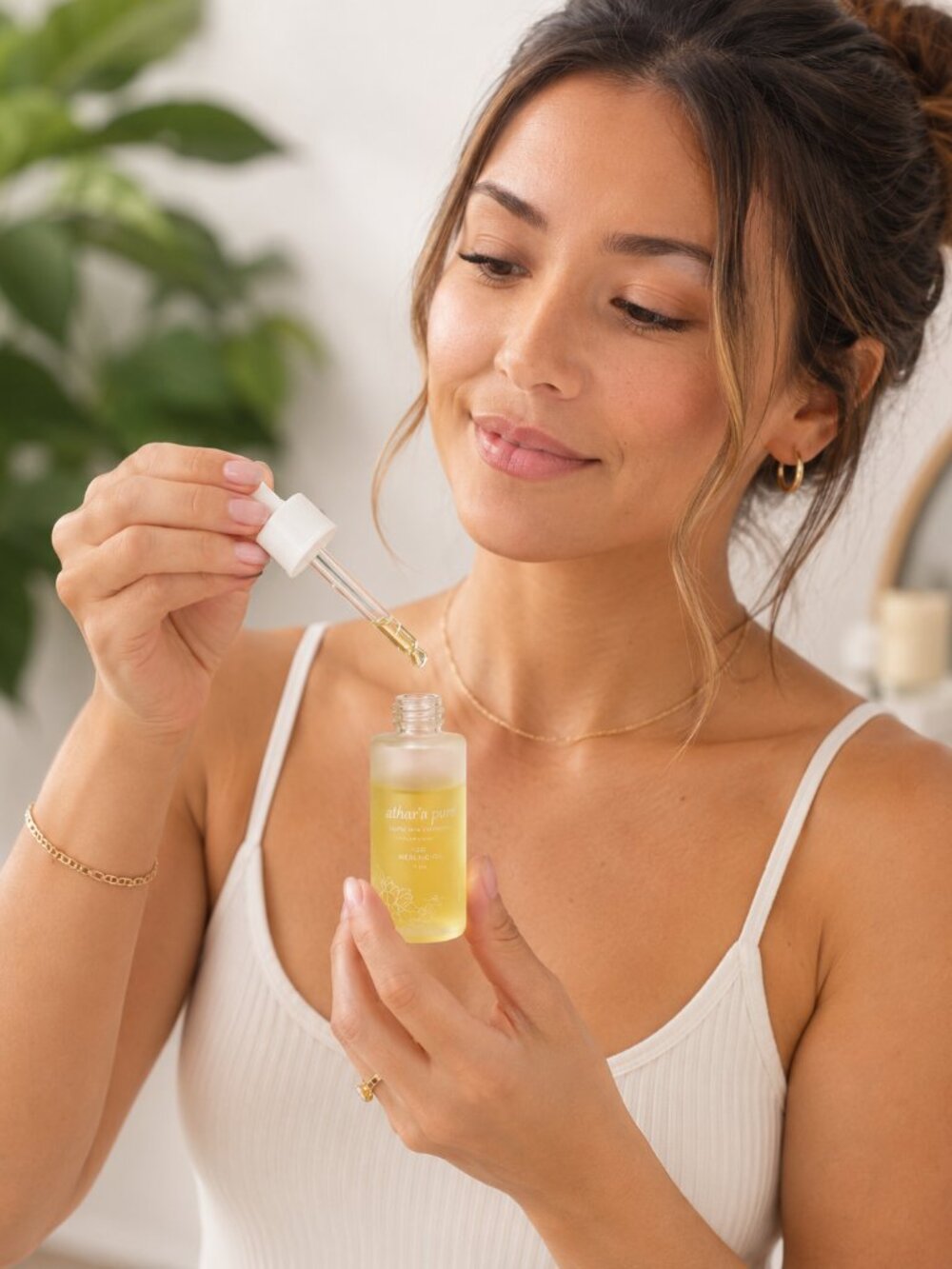 Neem Healing Oil For Skin Hair and Nails | Athar'a Pure | 2oz